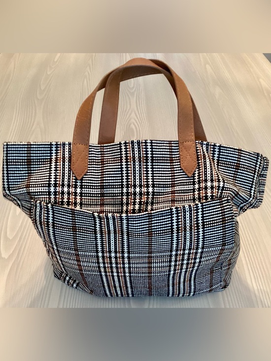 thirty-one Handbags - Thirty-One Plaid About You Handbag Preppy Slouch Detachable Shoulder Strap